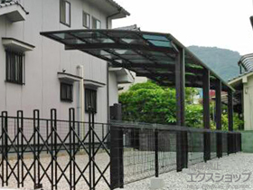 のカーポート プレシオスポート 縦連棟 積雪〜20cm対応 施工例