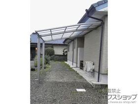 LIXIL リクシル(トステム)のカーポート ルーフポートシグマIII 積雪〜20cm対応 施工例