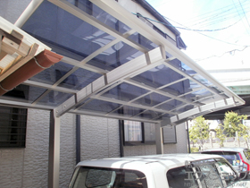 のカーポート レイナポートグラン　積雪〜20cm対応 施工例