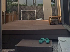 YKKAP�̃E�b�h�f�b�L ���E�b�h�f�b�L 200�{�Ɨ������E�b�h�X�e�b�v2�^ �{�H��