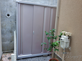 の物置・屋外倉庫 シンプリー 一般型（MJX-217EP AR） 施工例