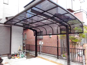 Value Selectのカーポート プレシオスポート アルファ 積雪〜20cm対応 施工例