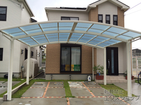 のカーポート レイナツインポートグラン　積雪〜20cm対応 施工例