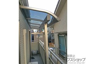 のバルコニー・ベランダ屋根 ヴェクターテラス R型 屋根タイプ 単体 積雪〜20cm対応 施工例