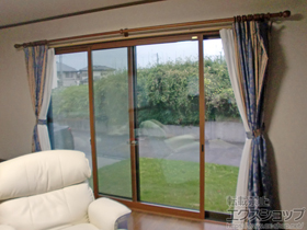 の二重窓（内窓） インプラス ダストバリア仕様 引違い窓 2枚建 施工例