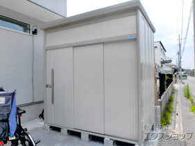 の物置・屋外倉庫 Mr.トールマンダンディ 一般型(JN-2515 W) 施工例