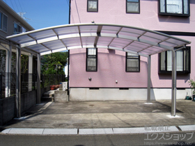 のカーポート レイナツインポートグラン　積雪〜20cm対応 施工例