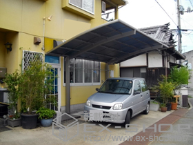 のカーポート ネスカR (ラウンドスタイル) 積雪〜20cm対応 施工例