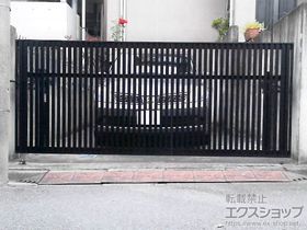 のカーゲート オーバードアS4型 手動式 施工例