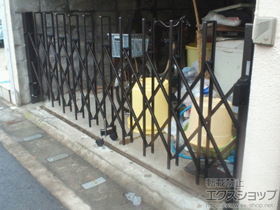 のカーゲート トリップゲート RA型 ノンレール 片開き 33S 施工例