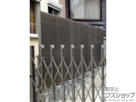 のフェンス・柵 プログコートフェンスM1型 間仕切りタイプ 施工例