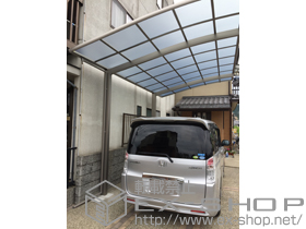 のカーポート ネスカR (ラウンドスタイル) 積雪〜20cm対応 施工例