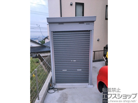 の倉庫・ガレージ バイク保管庫 土間タイプ 施工例