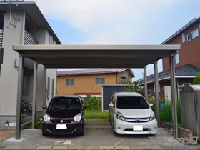 LIXIL ���N�V��(�g�X�e��)�̃J�[�|�[�g �e���I�X�|�[�gIII 4500 2��p �p��6�{�d�l �ϐ�`150cm�Ή� �{�H��