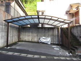 のカーポート レイナツインポートグラン　積雪〜20cm対応 施工例