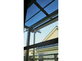 のバルコニー・ベランダ屋根 ライザーテラスII F型 屋根タイプ 単体 積雪〜20cm対応 施工例