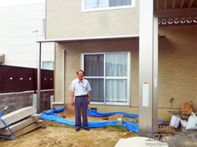 LIXIL ���N�V��(�g�X�e��)�̃e���X���� ���C�U�[�e���XII F�^ �e���X�^�C�v �P�� �ϐ�`20cm�Ή� �{�H��