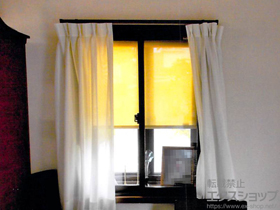 の二重窓（内窓） プラマードU 引き違い窓 2枚建 間仕切用下枠仕様 施工例