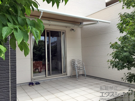 のオーニング・日よけ マルキルックス 2200 ベーシックモデル 手動式 施工例