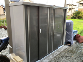 の物置・屋外倉庫 シンプリー 一般型（MJX-196D PG） 施工例