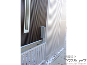 のフェンス・柵 エルファード両面 1型 高尺タイプ 間柱タイプ 施工例