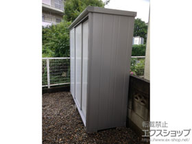 の物置・屋外倉庫 エスモ 一般型(ESD-2107AGL PW) 施工例