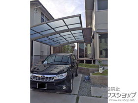 のカーポート ネスカR (ラウンドスタイル) 積雪〜20cm対応 施工例