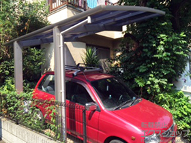 のカーポート プレシオスポート 積雪〜20cm対応 施工例