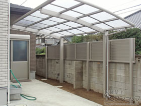 のカーポート レイナポートグランZ　積雪〜20cm対応 施工例