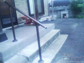 の手すり パルトナーUDフェンス1型＜自立タイプ＞ 施工例