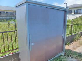 の物置・屋外倉庫 エスモ 一般型 （ESD-1807AGL） 施工例