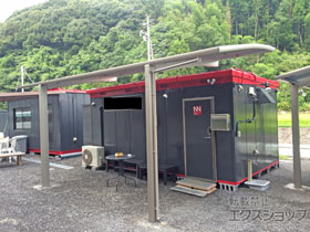 のカーポート ネスカR (ラウンドスタイル) 積雪〜20cm対応 施工例