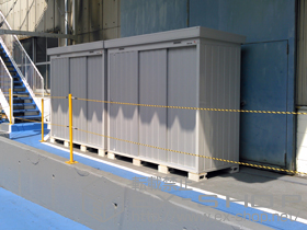 の物置・屋外倉庫 ネクスタ 一般型 (NXN-21S) 施工例