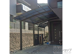 のカーポート ネスカR (ラウンドスタイル) 積雪〜20cm対応 施工例