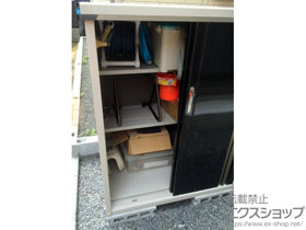 の物置・屋外倉庫 グランプレステージジャスト(M-117CF WK) 施工例