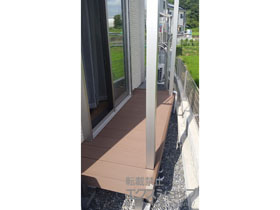 のウッドデッキ リウッドデッキ 200 施工例