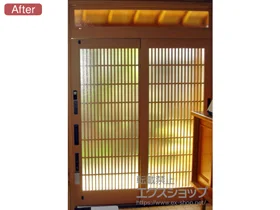LIXIL ���N�V��(�g�X�e��)�̌��փh�A ���V�F���g���ֈ��� SG�d�l2�����˃����}�t56�^ ���ȈՃ^�b�`�L�[�d�l �{�H��