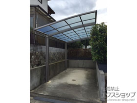 のカーポート ネスカR (ラウンドスタイル) 積雪〜20cm対応 施工例