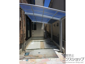 のカーポート ネスカR (ラウンドスタイル) 積雪〜20cm対応 施工例