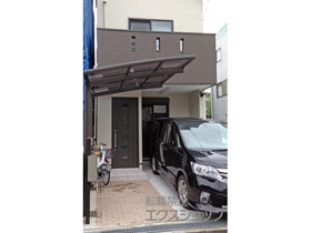 のサイクルポート・駐輪場 ネスカRミニ (ラウンドスタイル) 積雪〜20cm対応 施工例