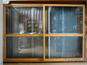 の二重窓（内窓） インプラス ダストバリア仕様 引違い窓 2枚建 *中桟付 施工例