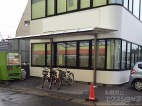 のカーポート レガーナポートシグマIII 積雪〜20cm対応＋くさり樋セット 施工例