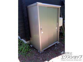 の物置・屋外倉庫 エスモ 一般型（ESD-1309AGL SI） 施工例