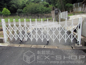 のカーゲート トリップゲート RB型 ノンレール 片開き　38S 施工例