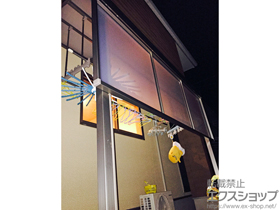 のテラス屋根 ライザーテラスII R型 テラスタイプ 単体 積雪〜20cm対応 施工例