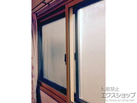LIXIL リクシル(トステム)の内窓（二重窓・二重サッシ） インプラス ダストバリア仕様 引違い窓 2枚建 施工例