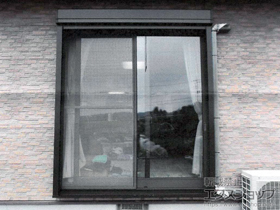 の窓シャッター リフォームシャッター イタリヤ 手動式 施工例