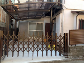 のカーポート ネスカR (ラウンドスタイル)　積雪〜20cm対応 施工例