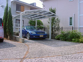 のカーポート レイナワンポートグラン　積雪〜20cm対応 施工例