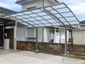 のカーポート ネスカR (ラウンドスタイル) 積雪〜20cm対応 施工例